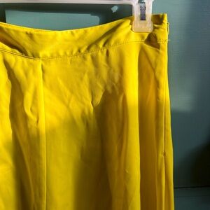 Urban Outfitters Vibrant Yellow Asymmetrical Skirt